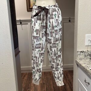 Aerie Small Christmas PJ Bottoms Drawstring Lounge Soft Comfy Comfort Sleep Warm